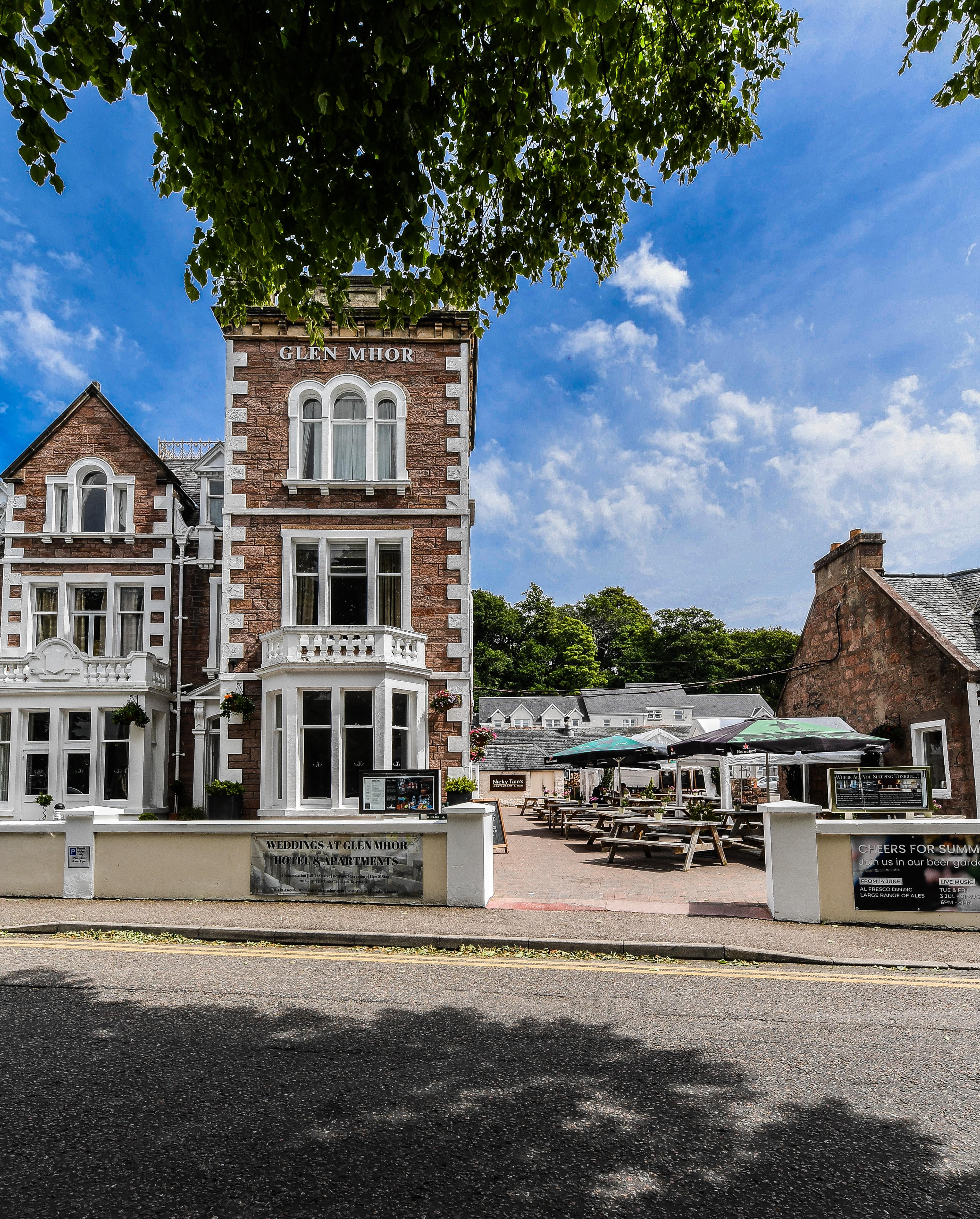 Glen Mhor Hotel At Uile-Bheist 'Brewstillery' Inverness Exterior foto